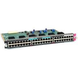 CISCO 48PORT 10/100/1000 BASE-T MULTI SPEED GIGABIT SWITCHING MODULE WS-X4548-GB-RJ45