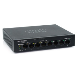 SG110D-08HP CISCO SG110D 8-PORT GIGABIT ETHERNET POE UNAMANAGED SWITCH