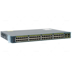 WS-C2960+48PST-L CISCO CATALYST 2960 48 PORT 100MB ETHERNET POE 2 PORT 1GB SFP SWITCH