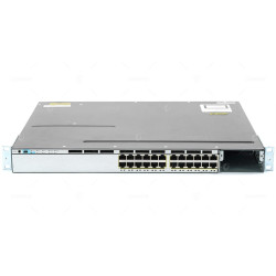 WS-C3750X-24P-E CISCO CATALYST 3750 24 PORT 1GB ETHERNET POE+ 435W SWITCH  -