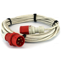 16A-16A-10M 16A 5 PIN 220-250V TO 16A 4 PIN  OUTLET 220-250V 10M POWER CABLE -