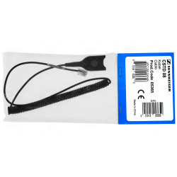 CSTD 08 SENNHEISER STANDARD CABLE FOR WIRED HEADSETS RJ9 TO QD FOR CISCO CP SERIES HEADSET COMPATIBLE PHONES 05365