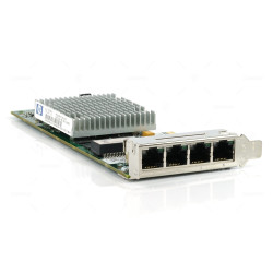 539931-001 LP HP NC375T QUAD PORT GIGABIT RJ45 10/100/1000MB PCIE ETHERNET ADAPTER LOW PROFILE 491176-001, 538696-B21, 538696-B21