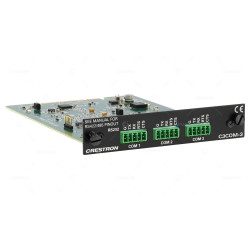 C3COM-3 CRESTRON C3COM-3 3-SERIES CONTROL CARD 3 COM PORTS 6505639