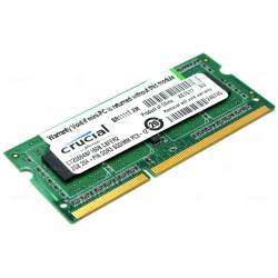 CT25664BF160B.C8FER2 CRUCIAL MEMORY 2GB PC3 12800 SODIMM DDR3L FOR LAPTOPS -