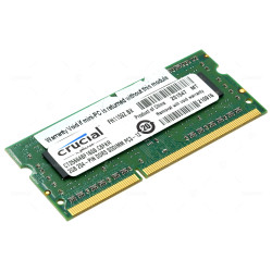 CT25664BF160B.C8FKR CRUCIAL MEMORY 2GB PC3 12800 SODIMM DDR3 FOR LAPTOPS -