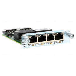 VWIC3-4MFT-T1 CISCO QUAD PORT MULTIFLEX TRUNK VOICE/WAN INTERFACE CARD 800-34654-01