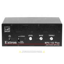 60-844-03 EXTRON 60-844-03 MPA152PLUS STEREO AMPLIFER- 15 WATTS PER CHANEL MPA152PLUS