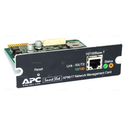 AP9617 APC AP9617 10/100BASE-T SMART SLOT UPS NETWORK MANAGEMENT CARD -