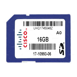 17-10993-06 CISCO 16GB SD FLASH MEMORY CARD -