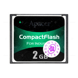 81.2E020.7830B APACER 2GB COMPACT FLASH MEMORY CARD AP-CF002GC2CG-NDNR