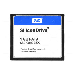 SSD-C01G-3500 WD SILICONDRIVE 1GB COMPACT FLASH CARD -