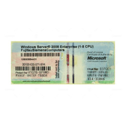 X14-31046-FUJITSU WINDOWS SERVER 2008 ENTERPRISE 1-8CPU 10600954431