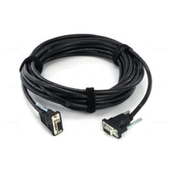 1180027206 NEW AMPHENOL EXTERNAL SERIAL NULL MODEM DB9 F TO D CABLE NEW 118-027206