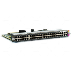 WS-X4748-RJ45V+E CISCO 48 PORT 1GB ETHERNET POE MULTI-SPEED LINE CARD FOR 4500 68-4239-06, 800-36729-01, 73-14139-06