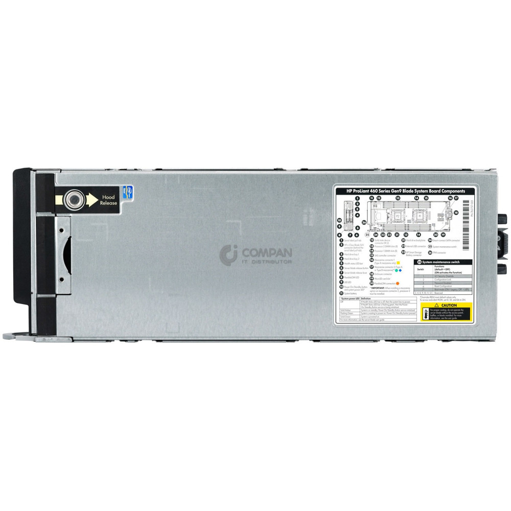 BL460C G9-2SFF HP PROLIANT BL460C GEN9 2X INTEL XEON E5-2640 V3 @ 2.60GHZ RAM 256GB(16X 16GB DDR4 16X 2133MHZ ) 1X 8GB(1X USB )