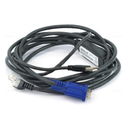 31R3145 IBM VGA AND USB-A TO RJ45 KVM CABLE 3M 31R3133