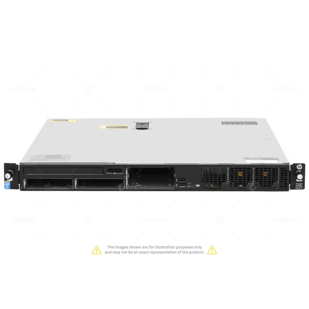 HPE Proliant DL320E G8 V2 4SFF Xeon E3-1265L V3 8GB RAM 2x 1.2TB 10K 12G SAS HDD