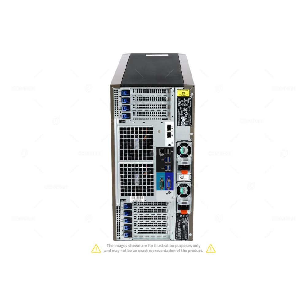 Dell PowerEdge T640 8LFF 2x Xeon Gold 6144 512GB RAM 2x 480GB SSD