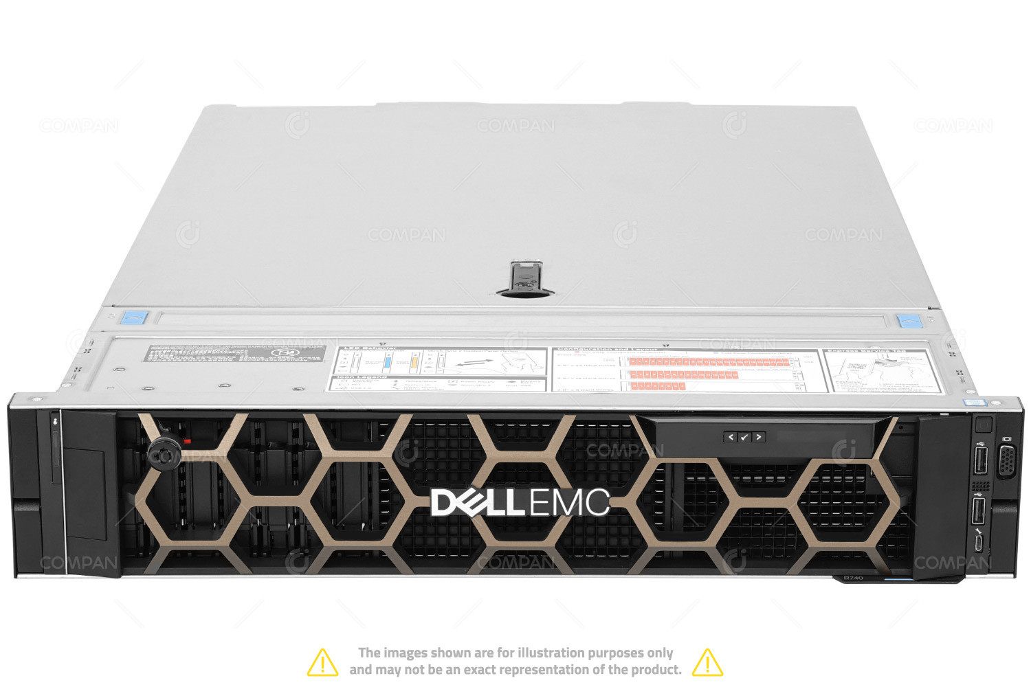 Dell PowerEdge R740 8SFF 2x Xeon Gold 6138 64 GB RAM Rails