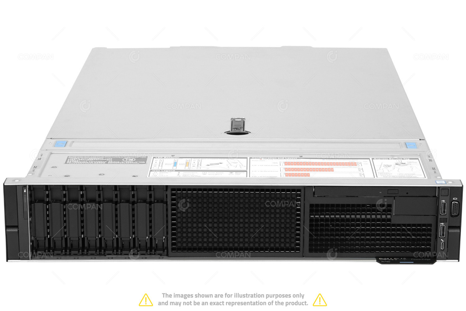Dell PowerEdge R740 8SFF 2x Xeon Gold 6138 128GB szyny RAM - Zdjęcie 2 z 11