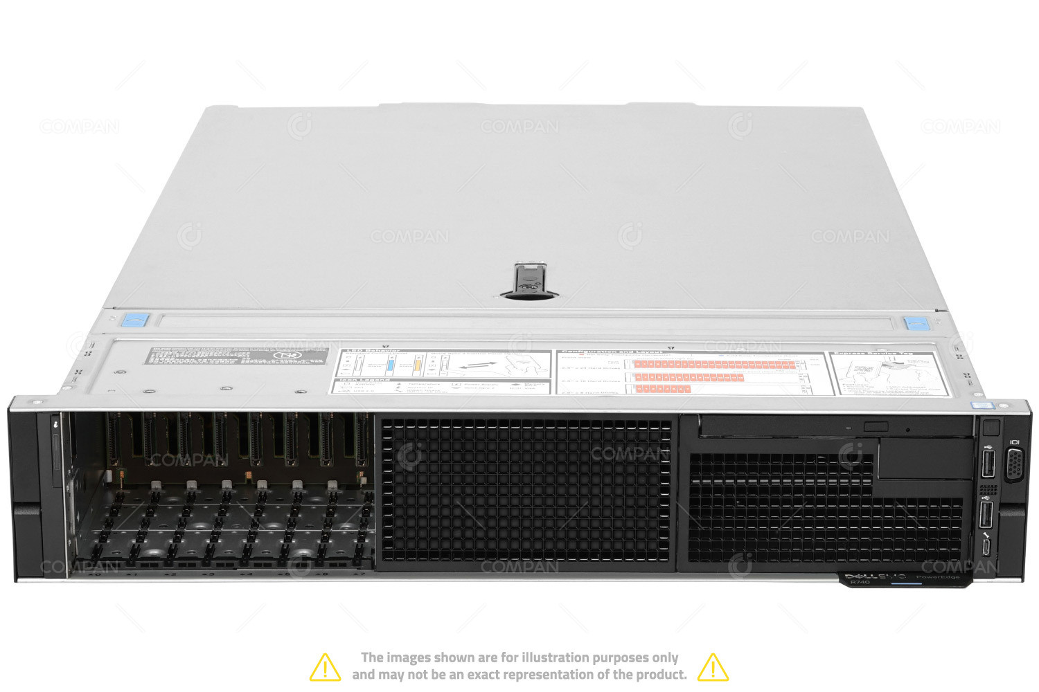 Dell PowerEdge R740 8SFF 2x Xeon Gold 6138 128GB szyny RAM - Zdjęcie 3 z 11