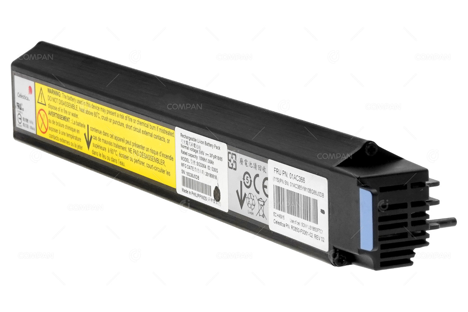 01AC366 IBM NODE CANISTER BATTERY MODULE FOR IBM STORWIZE V5000 G2